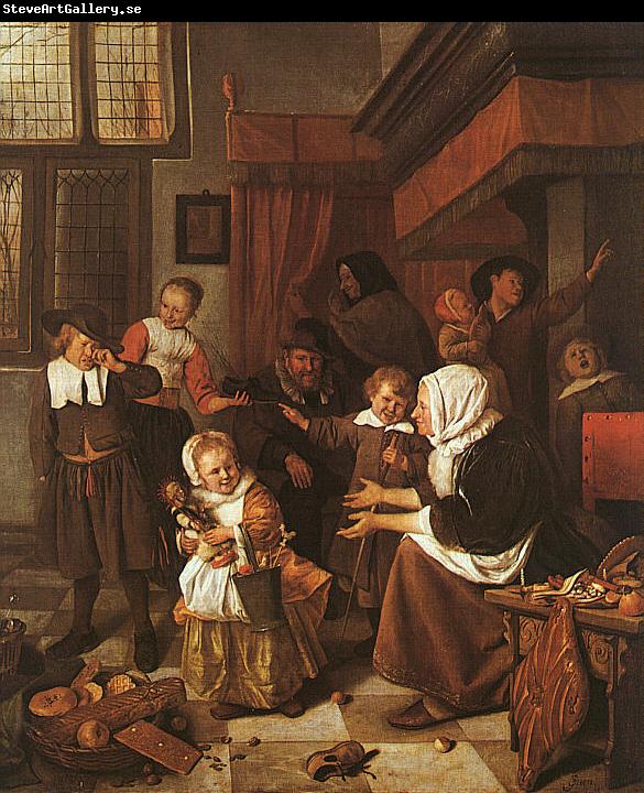 Jan Steen The Feast of St.Nicholas